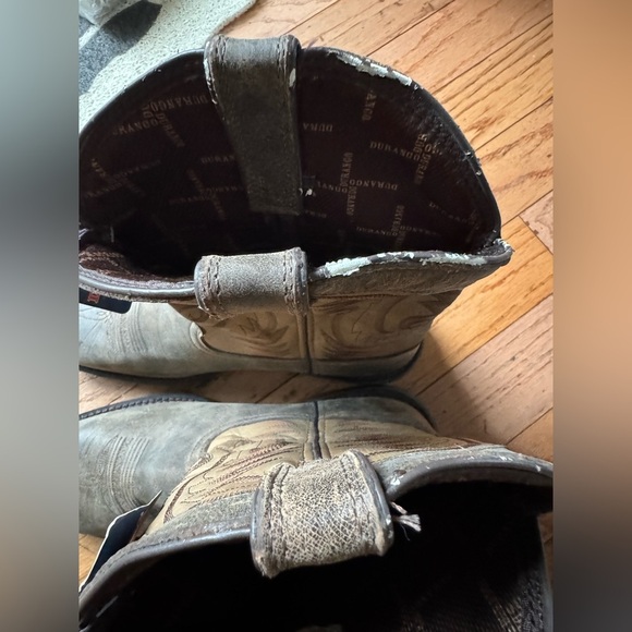 Durango Dark Brown Leather Boots - Picture 6 of 7